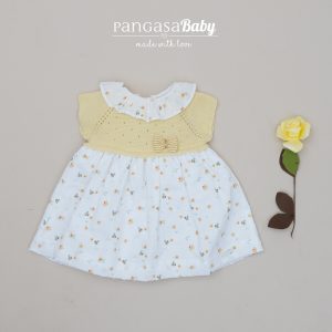 Bebé Vestido Pangasa Abejas Honey Amarillo