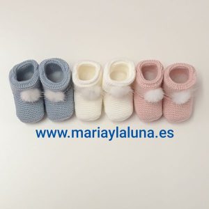 Botita Pompón Pangasa Varios Colores