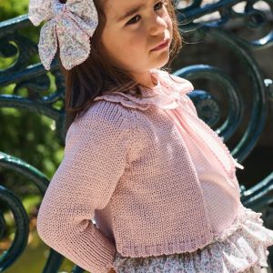 Chaqueta Cuello Bordado Cup-Cake La Martinica