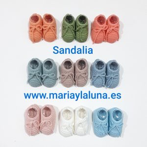 Pangasa Sandalia Cordón Verano Colores