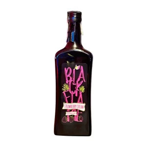 Tequila Crema Fresa «Black Flame» 70 Cl