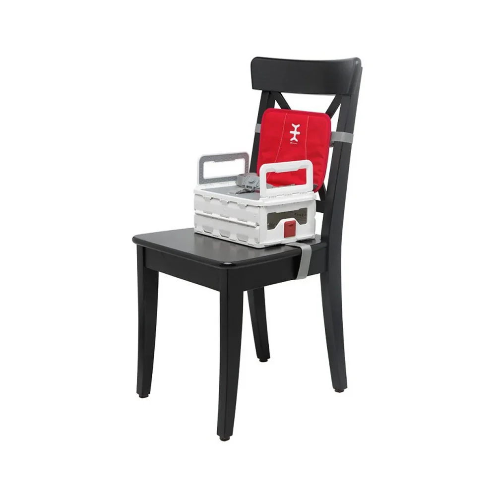 Trona portátil plegable Flat Pack Rojo - Nikidom - Imagen 4